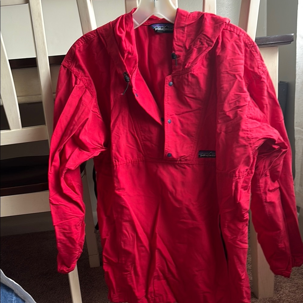 Patagonia Bright Red Hooded Pullover